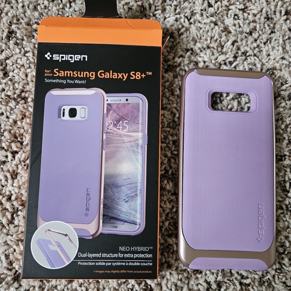 Spigen Neo Hybrid Case for Samsung Galaxy S8+ - Purple